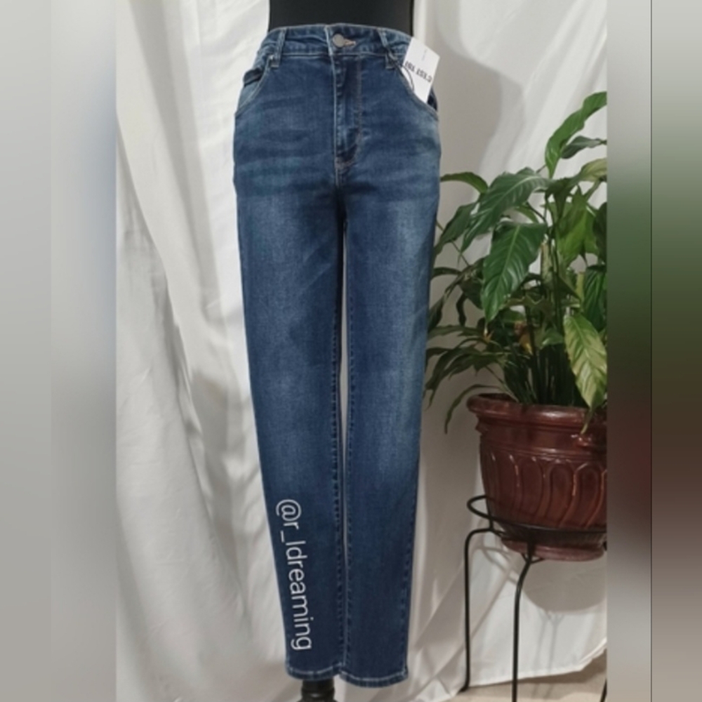 NWT C'est Toi High Rise Classic Skinny Jeans In Medium Wash Multiple Sizes